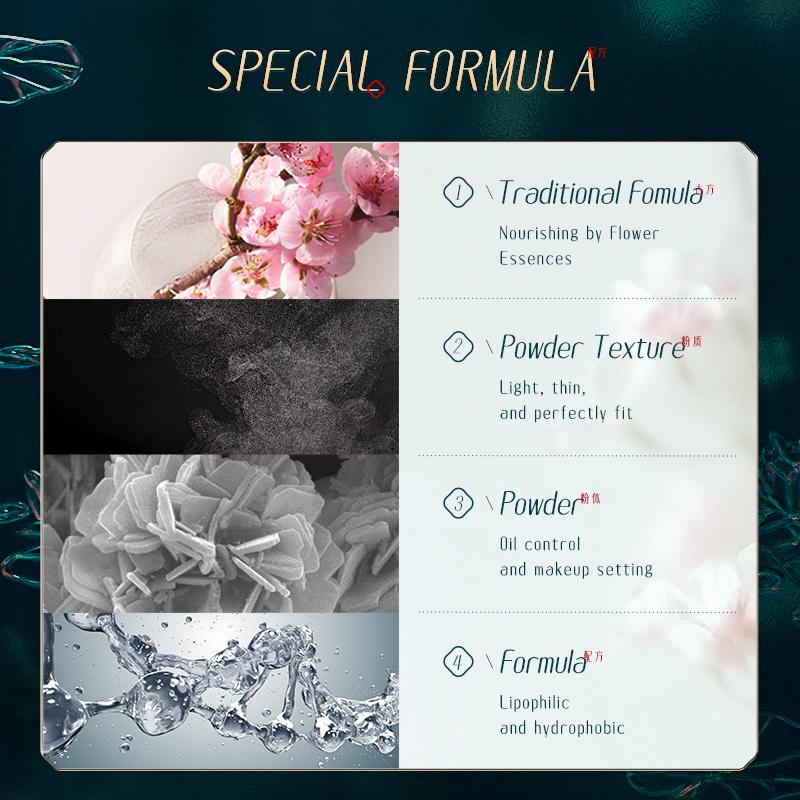 Florasis x HANNAH Hoa Tây Tử Phấn Phủ Siêu Nhẹ Hoa Đào Cổ Tích Florasis, Phiên Bản Cửa Sổ Hiên Nhà 4
