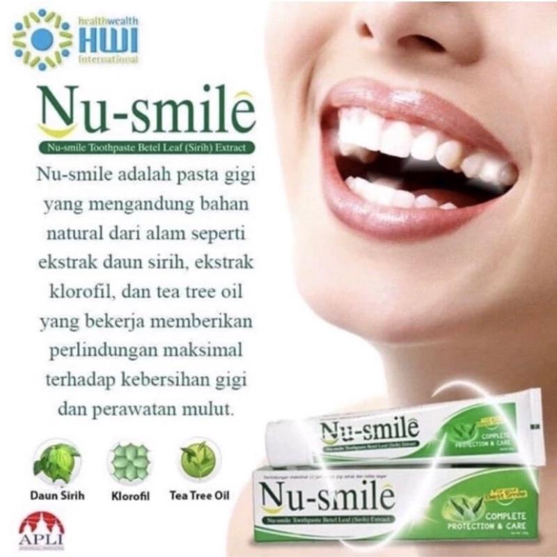 NU SMILE HWI ORIGINAL / NU SMILE HWI / odol / pastagigi hwi / pemutih gigi / herbal 0