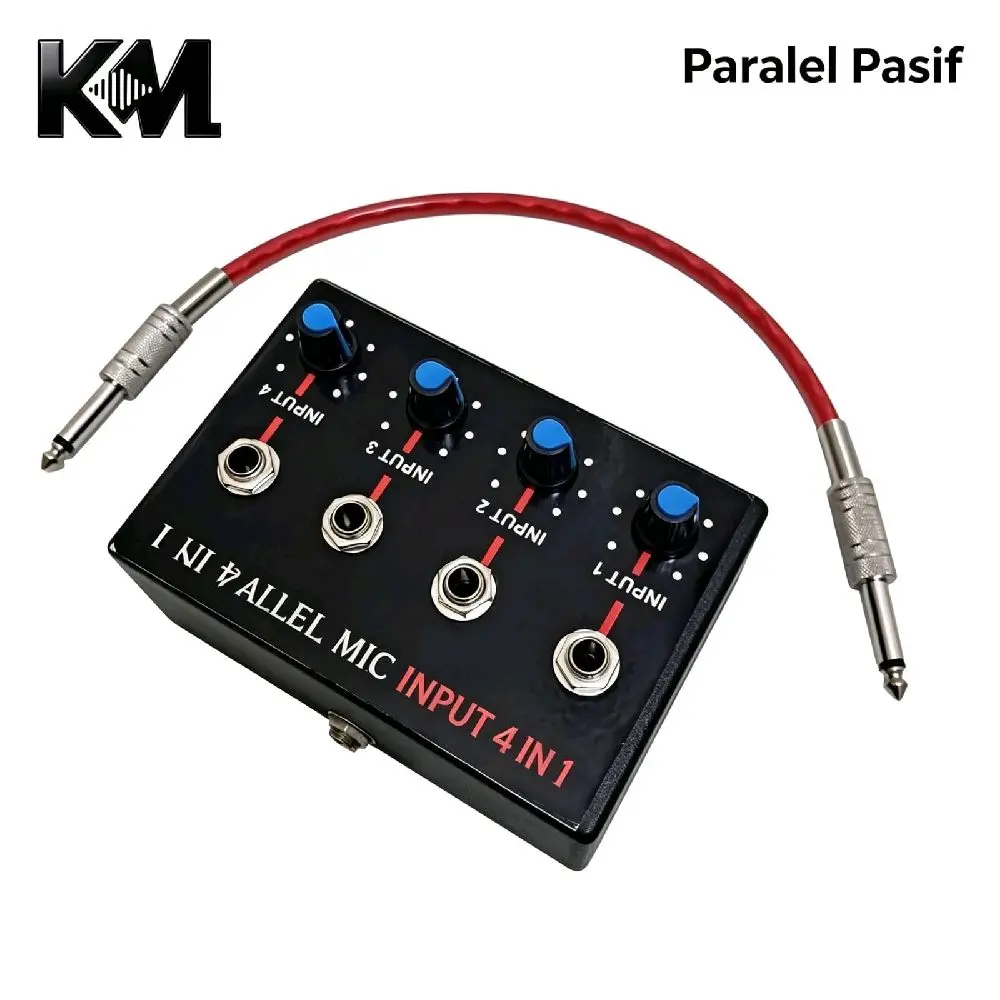 Paralel Mic Input 4 In 1 Termurah Parallel7 Microphone 4 Ch