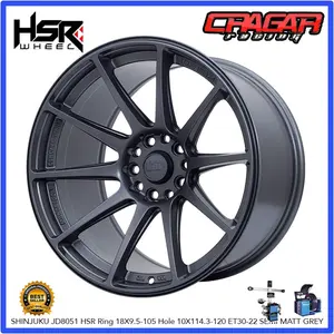 Velg Mobil Ring 18 Hsr Shinjuku Lubang 5 Buat Innova Reborn Zenix Crv Santafe Camry Civic Acccord Dll