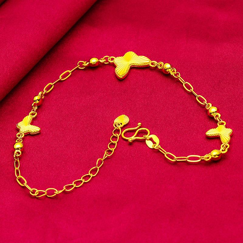 Product Introduction of Women's fashion gold jewelry Women's jewelry jewelry butterfly bracelet 15