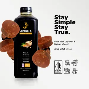 Jingga Brown Sugar Syrup 1000 ml - Sirup Rasa Gula Aren untuk Minuman