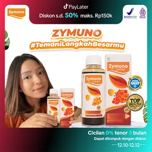 Zymuno - Original 200ml / botol - Alami, Halal & BPOM