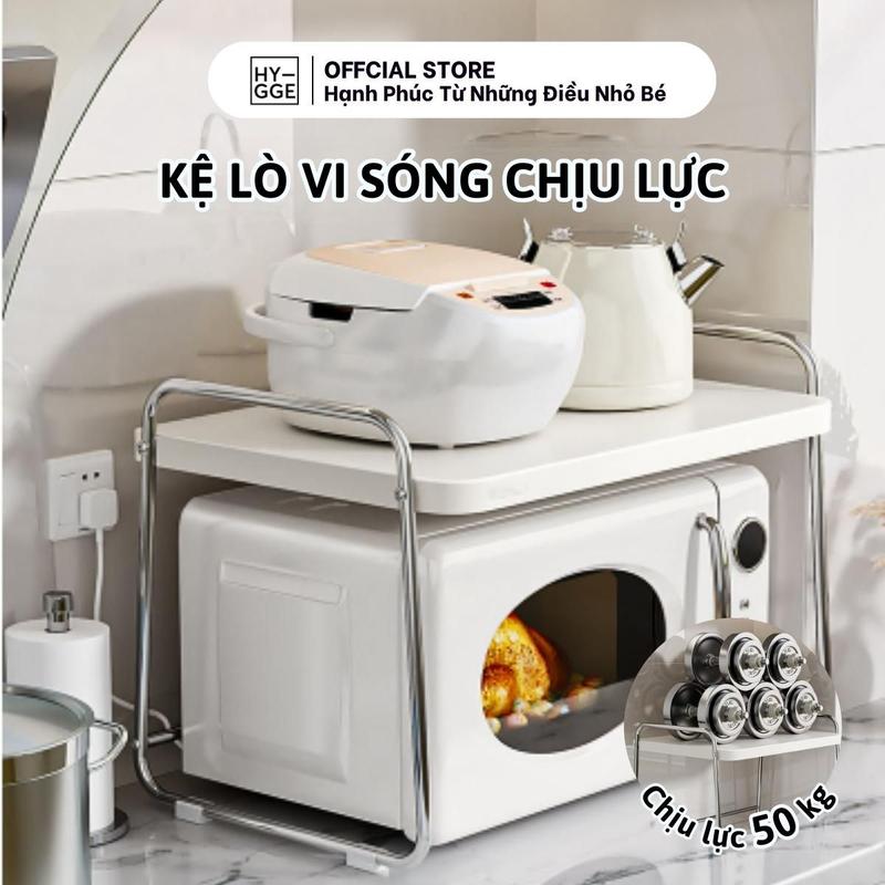  Kệ Để Lò Vi Sóng Nhà Bếp Chịu Lực Tốt Bền Đẹp Giá Bếp Kim Loại Để Đồ Đa Năng Tiết Kiệm Diện Tích 