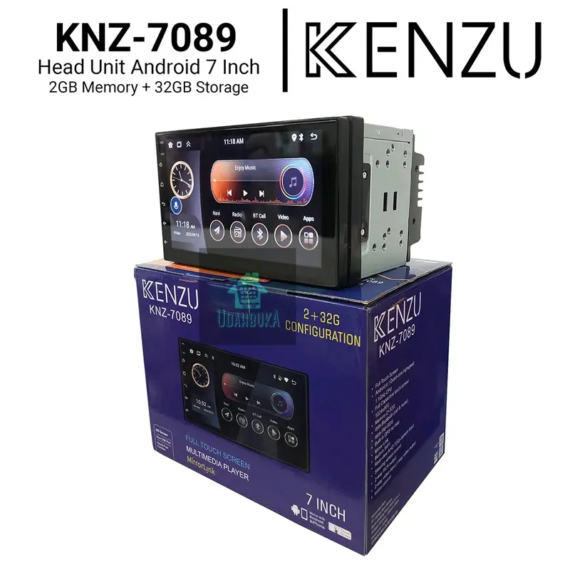 Head Unit Kenzu - RAM 1 & 2 GB - Storage 32GB - 7/9/10 inch - Android Car - bluetooth 1