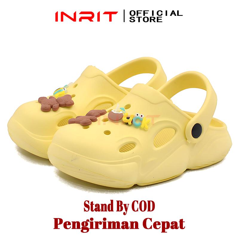 Product Introduction of INRIT 2025 New Sandal Anak Perempuan Baby Girl Model Corak Loreng Tali Belakang Berkarakter EU:21-26 32