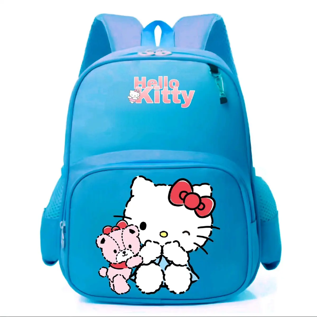 Tas Sekolah Anak Perempuan Motif Karakter Hello Kitty lucu Tas Ransel Anak TK PAUD SD 1  DTF Fashion