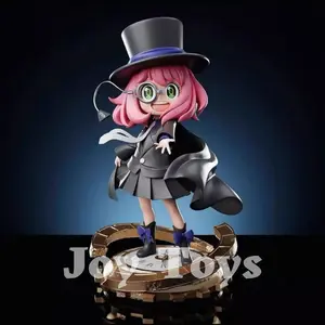 ANYA FORGER JUBAH HITAM 1 PCS SPY X FAMILY ANIME ACTION FIGURE TOYS Emas Tanduk