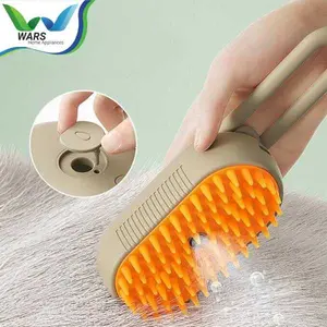 WARS Sisir Bulu Kucing Pembersih Pijat Dengan Semprotan Pet Grooming Brush Spray