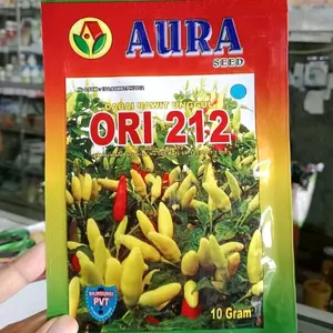 Benih Cabai Rawit Merah  ORI 212 Original dari AURA isi 10 gram