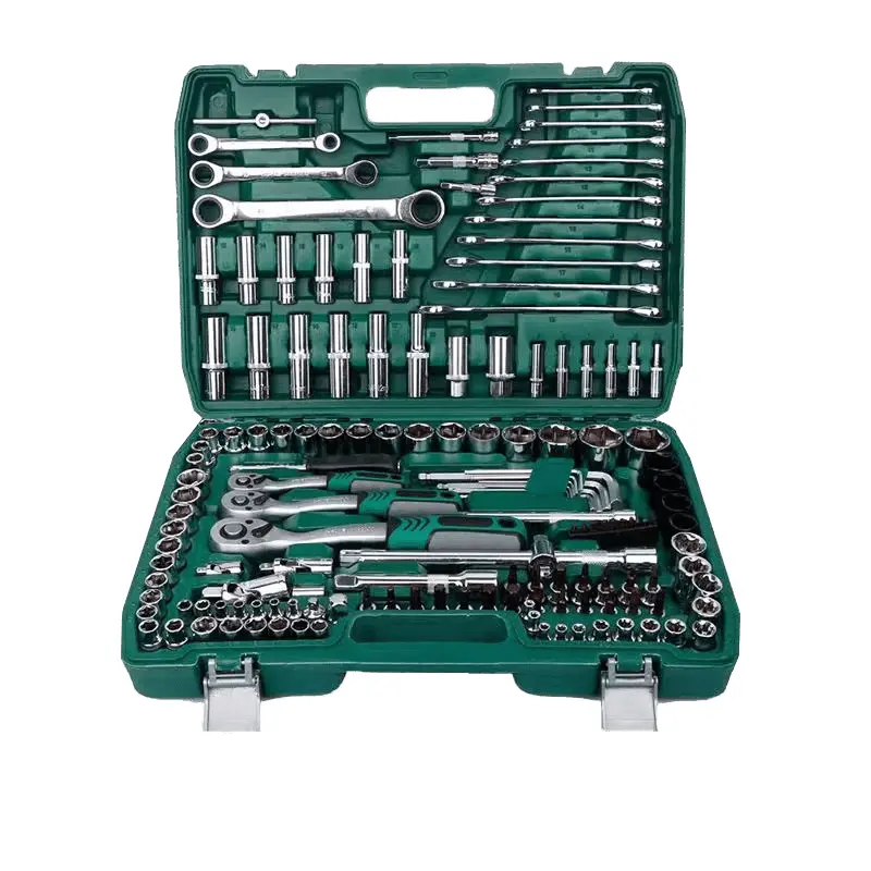 Reaim tool kit Set alat Kunci Sok set 61pcs/kunci pas Set 8-19mm 1/2 kunci Mata Sok lengkap Kombinasi 1/2 72gigi 5