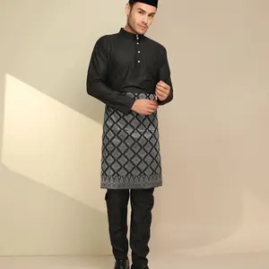 STELAN BAJU+CELANA KOKO MELAYU TELUK BELANGA/STELAN MELAYU PRIA CEKAK MUSANG/BAJU PRIAPENGGANTIN DEWASA BAHAN BALOTELLI PREMIUM NYAMAN