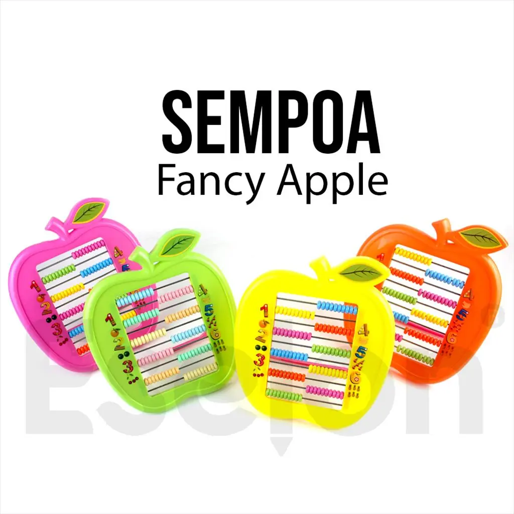 Sempoa Apel Fancy A-8011/ Simpoa Abascus with Stand