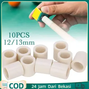 10pcs Ferule Stik Billiard Billiar Stick 12mm/13mm Ferrule Billiard Pool Biliar Ferule Fiber