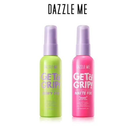 DAZZLE ME Get a Grip Makeup Setting Spray 30mL 60ml Dewy FIX Matte Fix Hydrating Tahan 24H Wajah