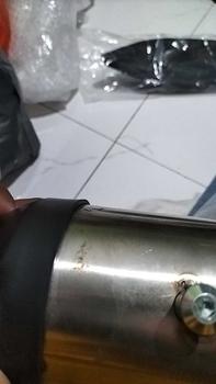Product Review of KNALPOT RACING ORIGINAL EKD RACING FULLBASS HARIAN UNTUK MOTOR MEGAPRO VERZA KING CBR 150 FACELIT MX KING BISON GSX from B**e 2