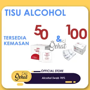 Alkohol Swab Onemed - Tissue Alkohol Disinfectant Wipes Tisu Kertas