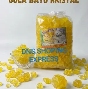 Gula Batu kristal kecik 1kg (kemasan Bundelan) - Manis alami tanpa bahan pengawet