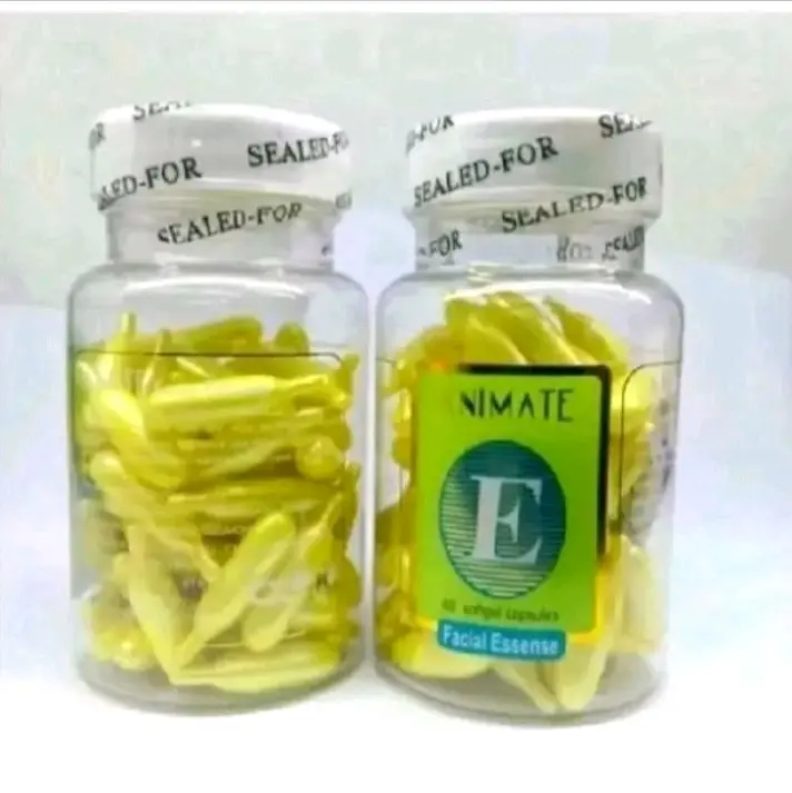 PROMO 2 botol Animate by JCKOO Serum Wajah Vitamin E - isi 60 Kapsul