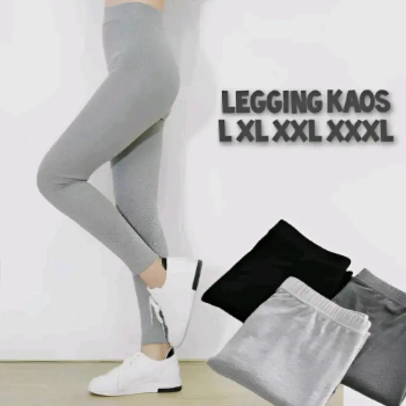LEGGING PANJANG BAHAN KAOS/LEGING WANITA SOFT RAYON PREMIUM DEWASA 2