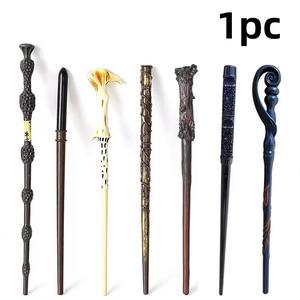 Varita de personaje de Harry Potter, accesorio de moda hecho a mano, regalo perfecto para fiestas y cumpleaños con temática mágica, artículo coleccionable para fans