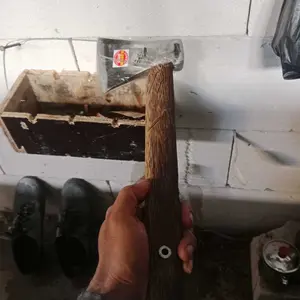 Kapak Baja Asli Multifungsi Tajam 26-30 cm dengan Gagang Kayu Kokoh untuk Potong Kayu dan Bangunan