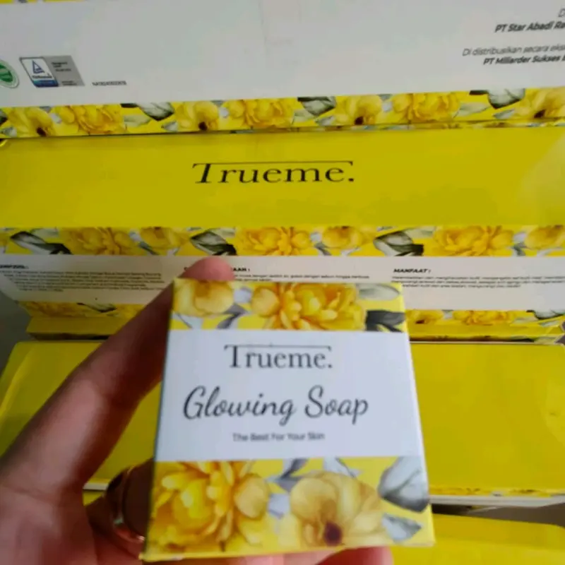 Sabun Trueme Glowing Untuk Wajah & Healthy Untuk Kewanitaan Original Soap 2