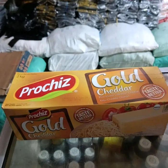 Keju Prochiz Gold Cheddar berat 500 gram Cheese Powder Bahan baking Baking makan Bubuk 4