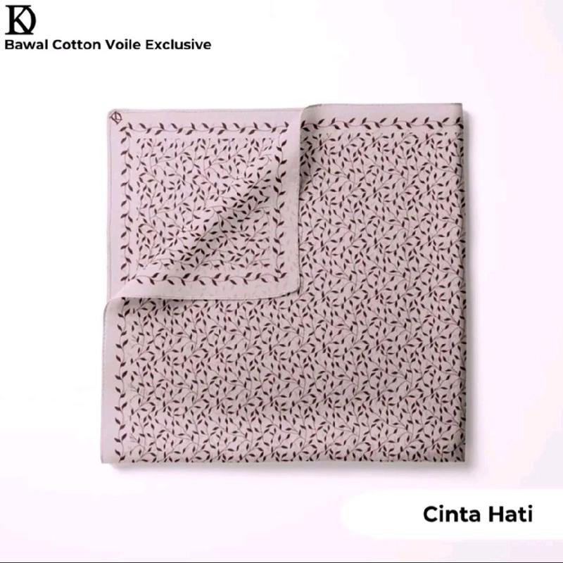 KD DEDAUN SCARF/BAWAL COTTON VOILE 45 EXCLUSIVE- De Yanty