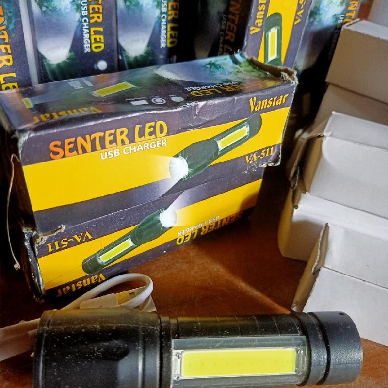 senter mini, lampu LED, senter polisi 0