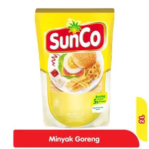 Sunco Minyak Goreng Pouch 2 Liter / Minyak Goreng Murah 2 liter / Minyak Goreng 2 liter / Minyak Goreng 5 Liter Murah Gratis Ongkir