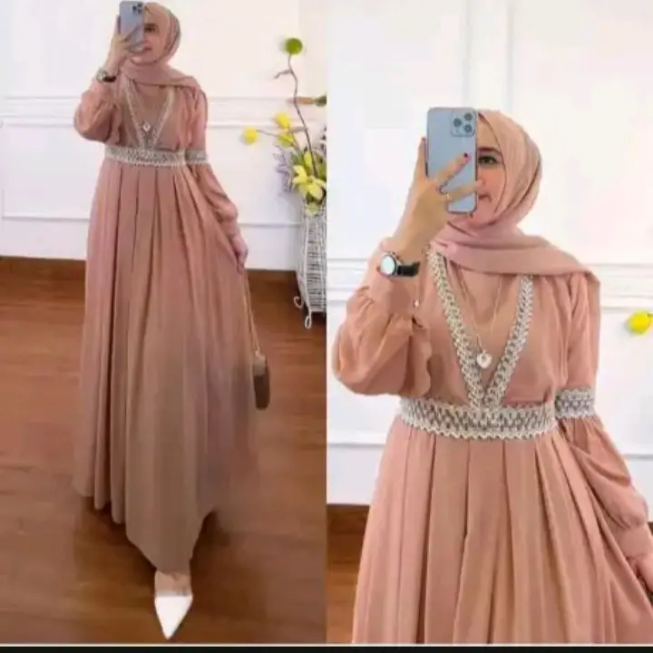 gamis renda wanita terlaris gamis wanita terbaru 2