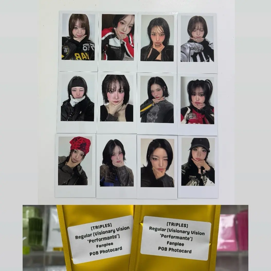 [TRIPLES]  Regular : Visionary Vision Perfomante POB Photocard