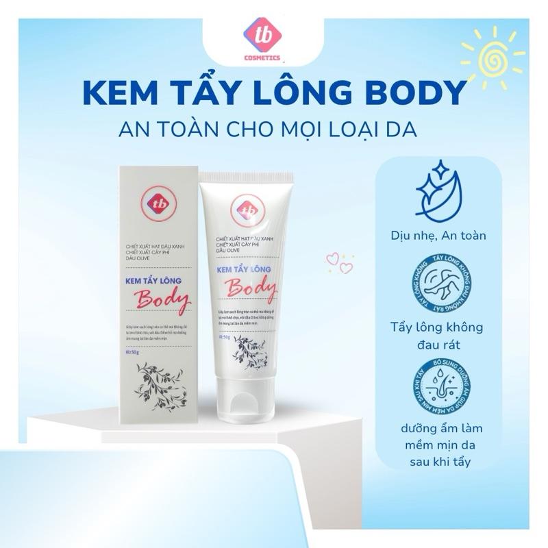  Kem Tẩy Lông Body Olive 50g,Có Hỗ Trợ Dưỡng Ẩm Sau Tẩy Sạch Không Đau Rát Phù Hợp Mọi Loại Da An Toàn Cho Da Nhạy Cảm 