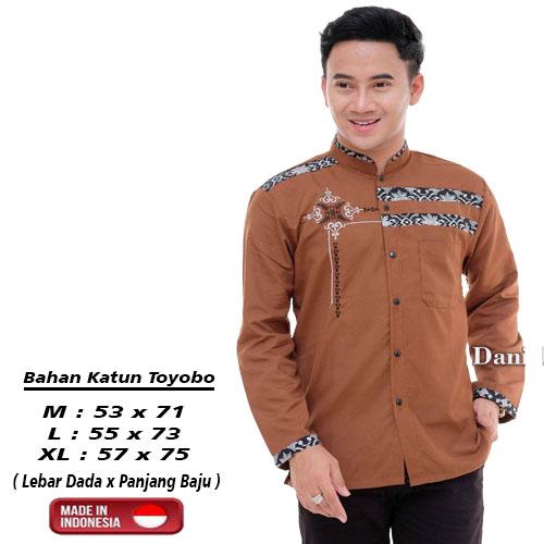Koko Coksu Pria Kekinian  Motif Bordir Nyaman Dipakai! 5