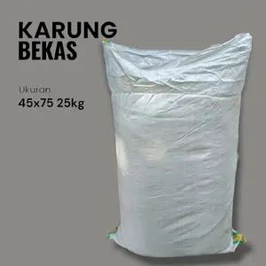 karung ukuran 25kg ISI 50 PCS