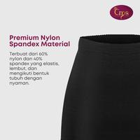 Gambar CMS 618 Premium Slim Girdle Wanita Nylon Spandex Breathable Body Shaper Perut Pinggang Korset Modern Dengan Hook Zipper Flexible Boning Open Bottom Shapewear Seamless Anti Jiplak Untuk Outfit Ketat Harian Formal Party High Waist Compression Look Underwear - Black, S dari Courage My Soul Kab. Tangerang 3 Tokopedia