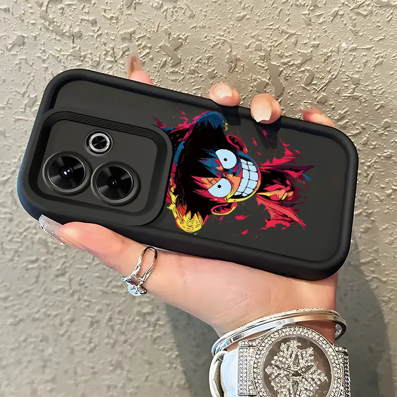 Casing Hp Untuk Xiaomi Redmi 13 4G 13 5G 13C Note 13R 5G Poco M6 4G POCO C65 POCO M6 Plus 5G Case HP Casing pola pria mengerikan Kasing Cesing baru Softcase Silikon Anti Drop Kesing