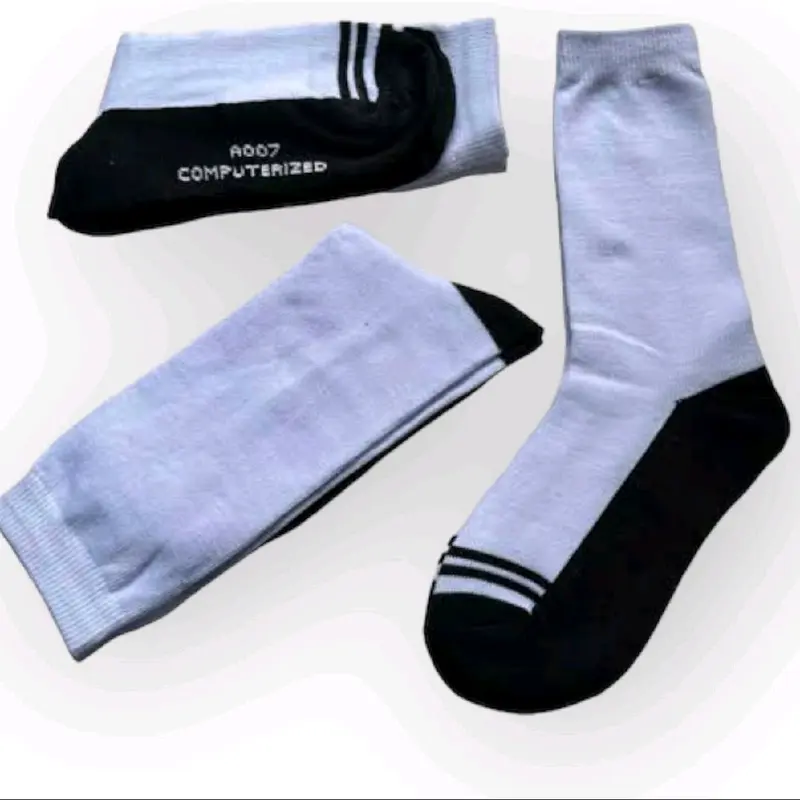 PAKET 6 PASANG KAOS KAKI ANAK SEKOLAH SD SMP SMA PRIA DAN WANITA 5