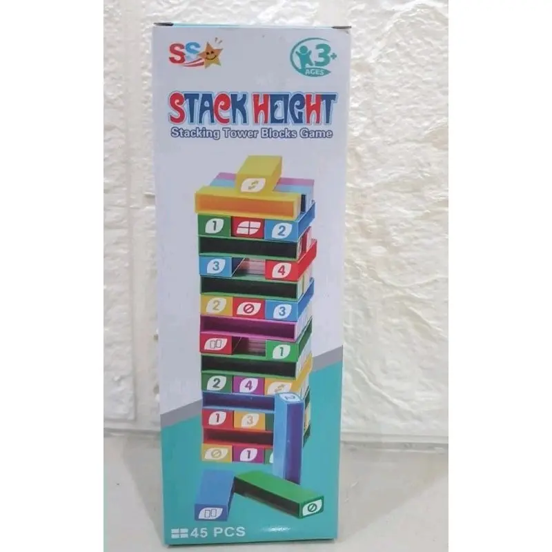 Mainan Edukasi Block Susun Tower Menara  UNOO STACKO 1