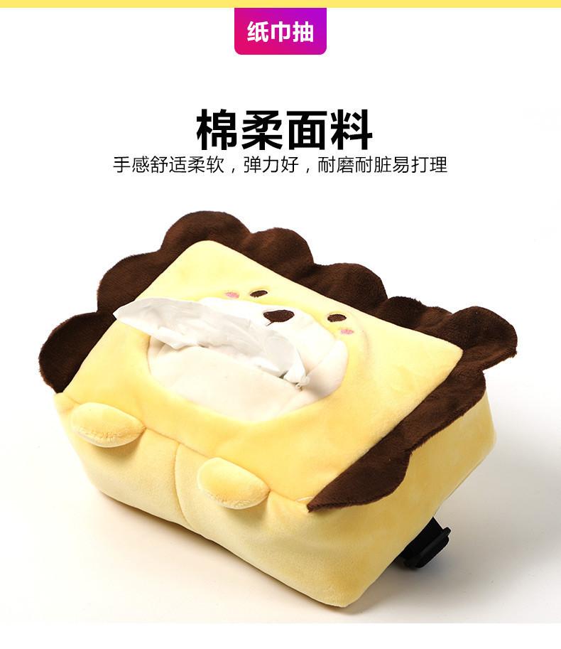 Product Introduction of Cartoon Car Tissue Box Creative Cute Car Chair Back Sunshade Armrest Box Multifunctional Car Tissue Box 8