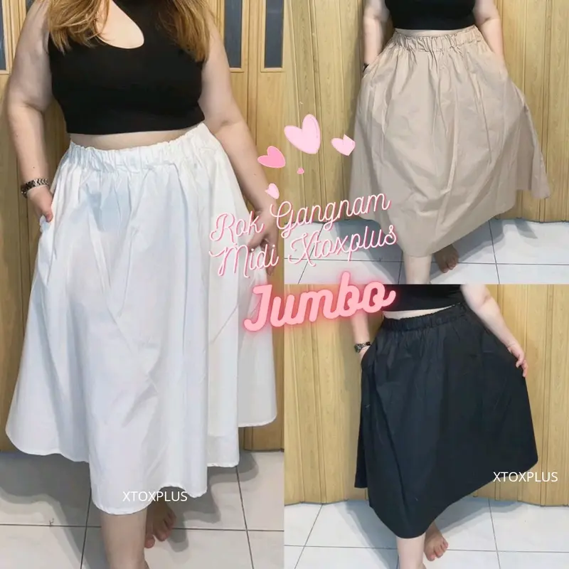 Rok Gangnam Jumbo , midi dan maxi 6