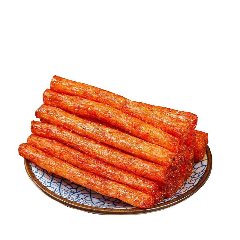 YUM Stik pedas  Keripik Kentang Pedas bentukpanjang Makanan ringan lezat Halal COD