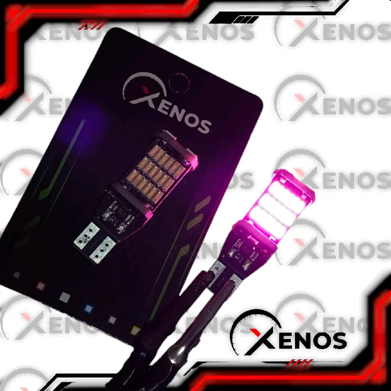 Bohlam lampu sein T10 dajjal led motor XENOS Motorcycle 5