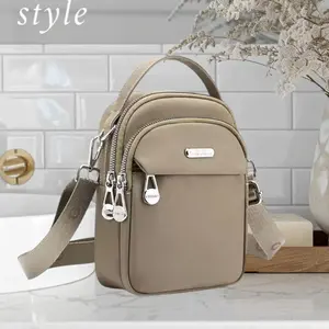 DLSHA Tas Mini Selempang Wanita Terbaru 2025 Style Korea Bahu Wanita BAHAN Nylon Imfort Kualitas Terbaik Harga Terjangkau