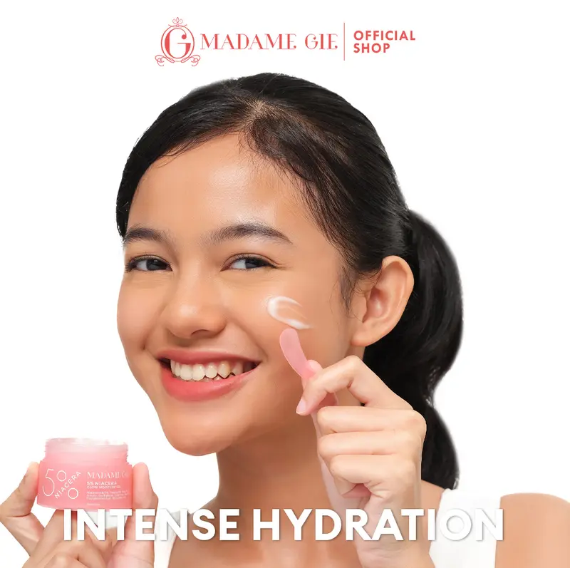 [DOKTIF APPROVED] [SPECIAL CREATOR] Madame Gie 5% Niacera Glow Moisture Gel - Skincare Pelembab dan Pencerah Wajah 7