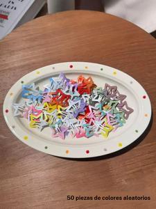 Paquete de 50 pinzas para el cabello con estrellas en colores candy nuevos, accesorios para el cabello lindos y adorables que no dañan el cabello para uso diario, decoraciones elegantes para el cabello de niñas