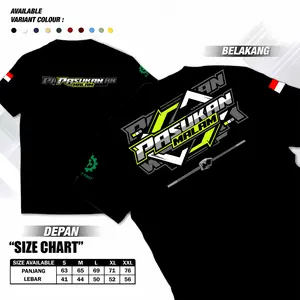 Baju kaos Pasukan malam - Atasan pria wanita - kaos lengan pendek - sablon dtf - bahan adem - murah - cod