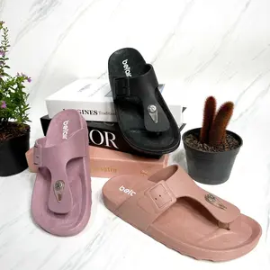 MOHON PERHATIKAN SIZE INSOLE WAJIB UPSIZE 1-2 size CALISTA Sandal karet antiselip fashion jepit wanita Belair Flip Flop sandal  jepit tinggi Sendal