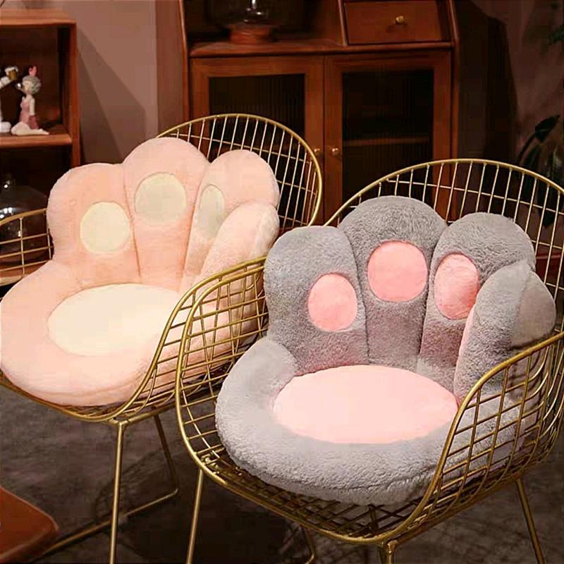 Alas Kursi Mobil dan Kantor Model Cat Paw Terbaru / Sofa Lantai / Sofa Santai / Sofa Serbaguna / Bantal Sandaran / Tempat Tidur Kucing 2